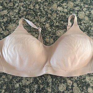 Nike Alate Minimalist light support tan sports bra  XL A-B like bee